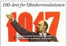 Novemberkonference og festmøde for 100-året for Oktoberrevolutionen – Slå kryds og kom med 4. nov.!