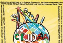 Tag med på den 26. internationale demokratiske, antifascistiske og antiimperialistiske ungdomslejr, Mexico 31. juli – 5. august 2018