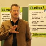 Nej tak til EU-militær: Oplæg ved Lave K. Broch i Folkebevægelsen mod EU – Oktober Radio Århus