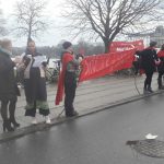 Skulder ved skulder på Dronning Louises bro