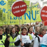 KVINDER I KAMP på “Kvindernes sidste arbejdsdag”: LIGELØN NU!