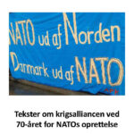 APK udgiver pjece om NATO ved 70-året den 4. april 2019