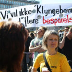 Demonstrationer på vej mod regeringens politik – Bak op!