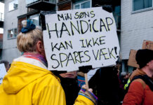 Vi siger NEJ til omstillingen til krigsøkonomi, NEJ til de asociale nedskæringer i Århus Kommune!