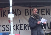 Jonas Eika på støttedemonstration for Bitten Vivi Jensen: Det handler om klassepolitik og nedbrydning af mennesker