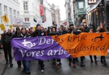 Arbejdsløshedens pres under krisen