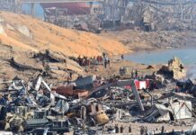 Gigant eksplosionen i Beirut giver imperialisterne julelys i øjnene