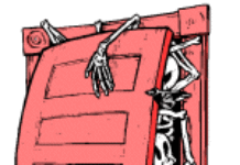 Skeletterne vælter ud af skabet