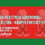 København: Bred Palæstina demonstration mod apartheid Israels etniske udrensning