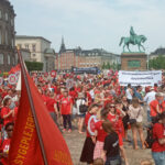 Sygeplejerskernes første strejkedag