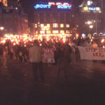 “Brød og bomber” – tale ved fakkelvagt mod Afghanistan krigen 2001