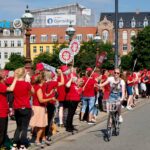 Stjernedemonstration for ligeløn lørdag den 14. august