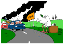 Ukrainske flygtninge tilbage som kanonføde