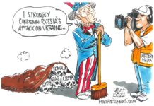 Ukraine i geopolitisk klemme