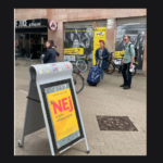 APK stem NEJ kampagne – Gadefremstød på gågaden i Odense
