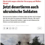 Ukraine: Stadig flere deserterer fra den imperialistiske krig