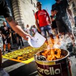 Voksende protester mod stigende energipriser og krigsprofit