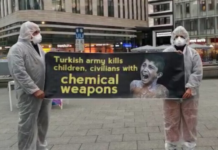 Tyrkiet bruger kemiske våben mod kurderne