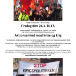 Møde: AKTIONSENHED MOD KRISE OG KRIG