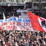 Enorme strejkedemonstrationer over hele Grækenland efter togulykken: En forventet forbrydelse