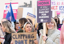 Sundhedspersonale kræver lønstigning på 19%