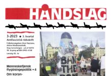 Håndslag -Tidsskriftet mod fascisme og krig – Nyt nummer udkommet