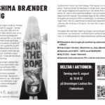 Protestaktion: Hiroshima brænder stadig