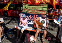 Støttehilsen til FredsVagten: 8000 dages demonstration mod terrorkrigen