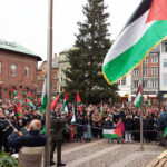 Palæstina demonstration i Flakhaven – plads og gader var fyldt med mennesker