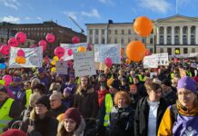 Den politiske strejke i Finland udvides med stor opbakning
