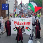 Palæstinademonstration i Odense lørdag den 4. maj 2024