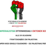 Antiimperialistisk eftermiddag Oktober Bogbutik Kbh. – torsdag d. 19. september kl. 16.30-18.30