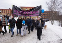 Red sygehuset for folket – ikke for NATO!