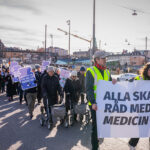 Protester mod stigende mad- og medicinpriser