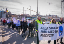 Protester mod stigende mad- og medicinpriser