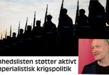 Enhedslisten støtter aktivt imperialistisk krigspolitik