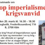 Debatmøde: STOP IMPERIALISMENS KRIGSVANVID