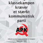Arbejderpartiet Kommunisterne fylder 25 år – bog fra seneste kongres er udkommet