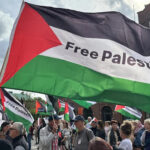 Ud af Palæstina, zionistiske israelske forbrydere!