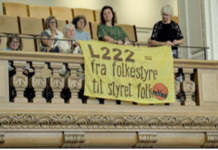 3F Ungdom: Opfordring til åbent og samlet at modsætte sig lov 222