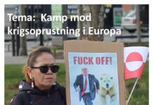 Enhed og Kamp nyt nummer: Kamp mod krigsoprustning Europa