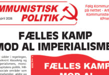 International solidaritet og fælles kamp mod al imperialisme – Læs APK’s uddelingsavis