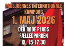 Kom til APK’s 1. maj i Fælledparken – Fælles kamp mod al imperialisme