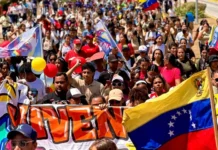 Venezuelanerne fortsætter kampen mod amerikansk imperialistisk intervention