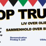 5. juni: STOP TRUMP! Liv over olie – sammenhold over splittelse!