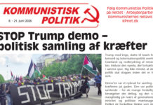 Ny regering – samme krigskurs – Læs APK’s uddelingsavis