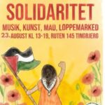 Sommersolidaritet med Palæstina i Tingbjerg 23. august