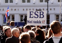 ISLANDS FOLK SAGDE NEJ TIL EU!