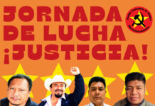 Til Frente Popular Revolucionario (FPR), familierne og kammeraterne i Oaxaca