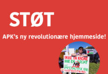 STØT APK’s NYE REVOLUTIONÆRE HJEMMESIDE!